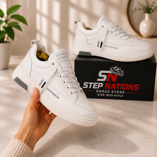 Original Premium White Casual Sneakers