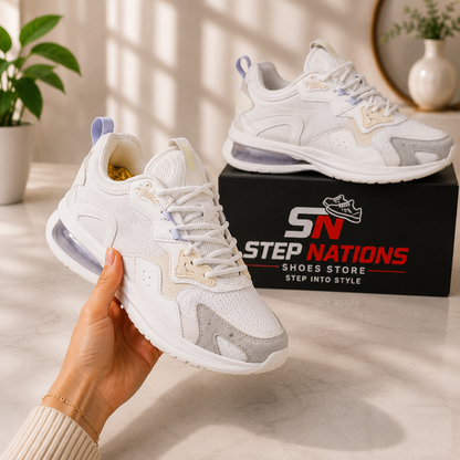 Original Premium Air Cushion White Sneakers