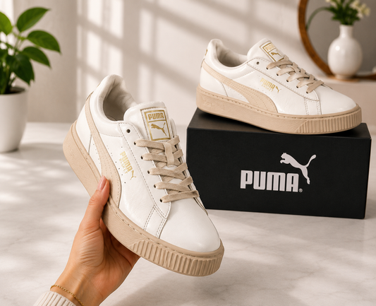 Original PUMA CA Pro Classic – White &amp; Cream (shop)