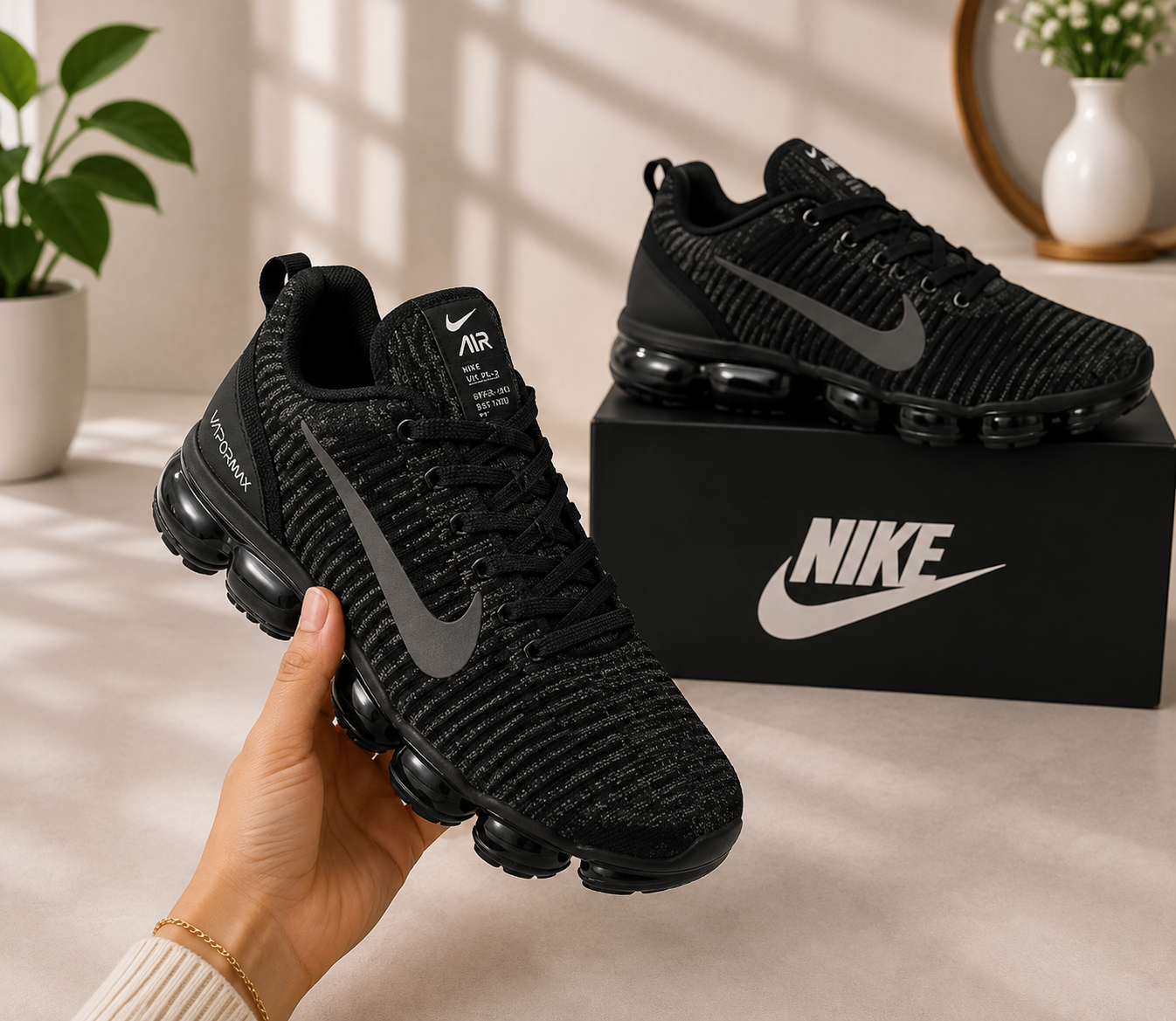 Original Nike Air Black Running Shoes – (shop) 016