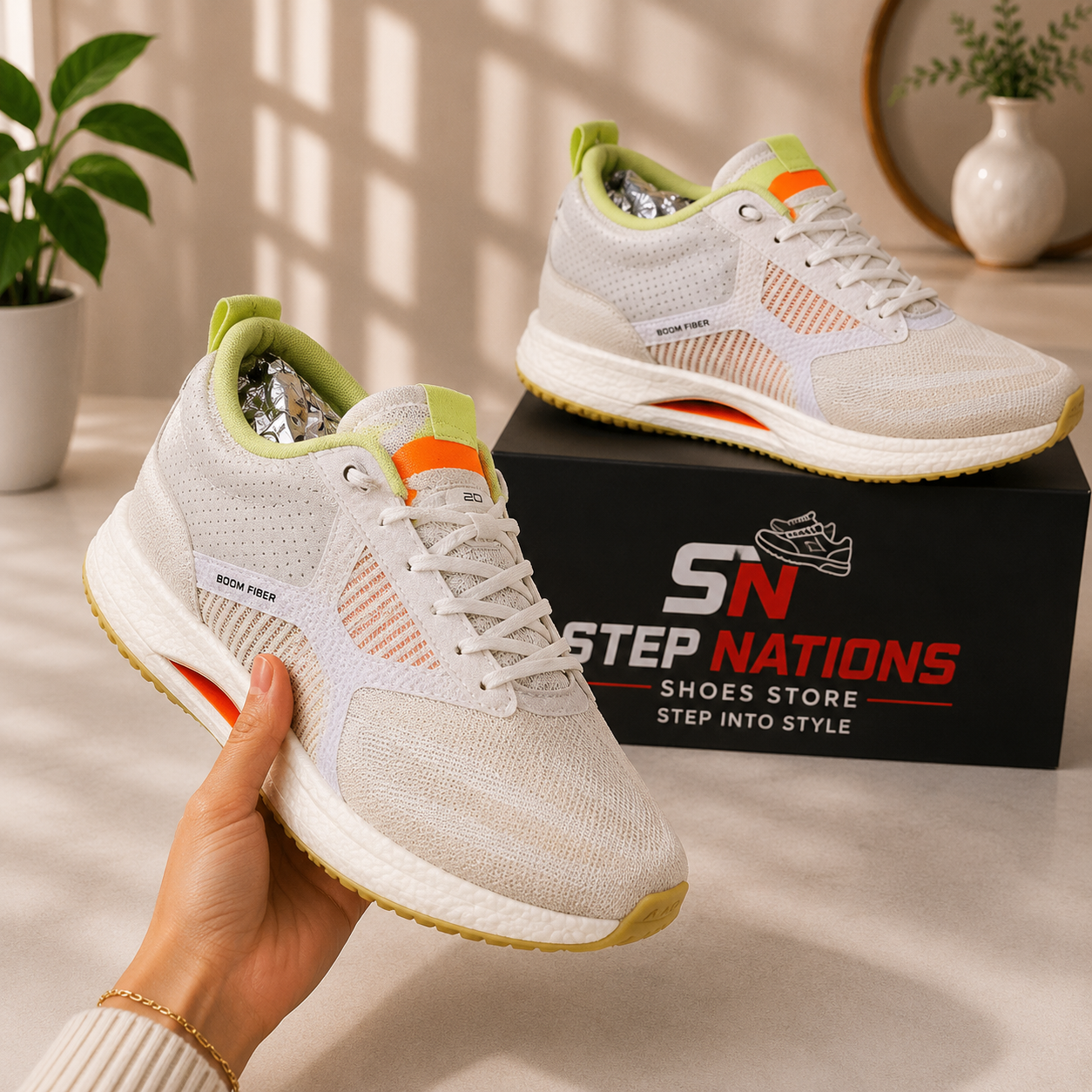 ORIGINAL Premium Air Cushion Running Shoes – Lightweight Comfort & Sporty Performance