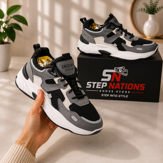 ORIGINAL GNIOIRAL Premium Chunky Sneakers | Men's Casual & Streetwear Shoes 057
