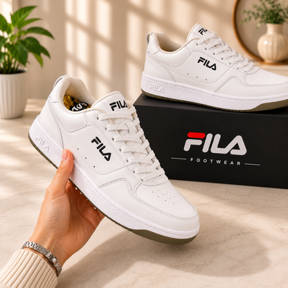 ORIGINAL FILA WHITE LIFESTYLE SNEAKERS | MEN'S PREMIUM CASUAL SHOES