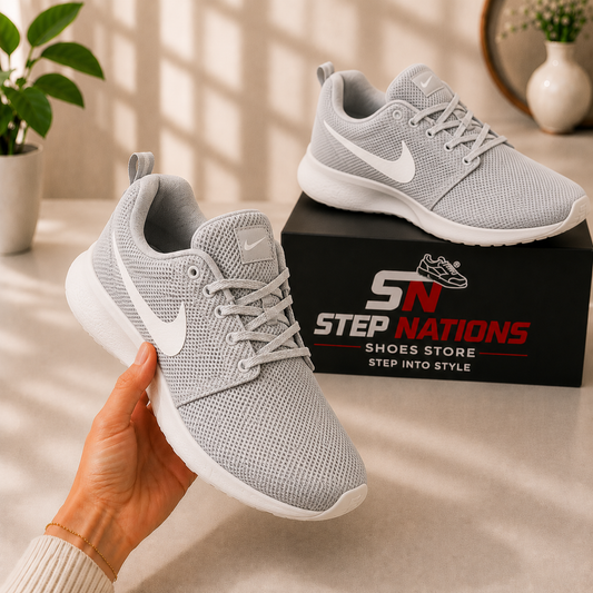 Original Nike Roshe One Running Shoes – Light Grey 015